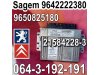 Slika 1 -  KOMPJUTER Citroen C3 1.4 8V Sagem 9650825180 , 21584228-3 , 9642222380 - MojAuto