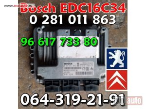 Glavna slika -  KOMPJUTER EDC16C34 Bosch 0281011863 Pežo 307 1.6 HDI Peugeot Citroen 9661773380 - MojAuto