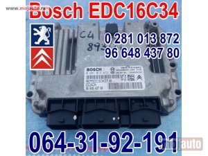 Glavna slika -  KOMPJUTER EDC16C34 Bosch 0281013872 Peugeot 308, Citroen C3 1,6 HDI, 9664843780 - MojAuto