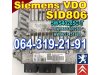 Slika 1 -  KOMPJUTER Siemens VDO SID806 Pežo 1.4 HDI Citroen Peugeot 5WS40285C-T, SW9660300280, HW9653451880 - MojAuto