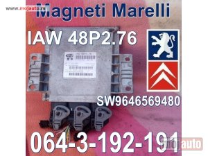 Glavna slika -  KOMPJUTER Magneti Marelli IAW 48P2.76 Pežo 206 Peugeot SW9646569480 - MojAuto