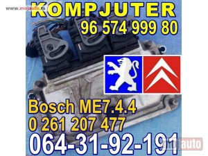 Glavna slika -  KOMPJUTER ME7.4.4 Bosch 0261207477 Pežo 206 1.6-16V Peugeot Citroen 9657499980 - MojAuto