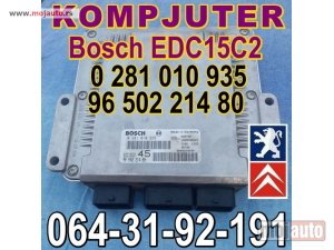 Glavna slika -  KOMPJUTER Bosch EDC15C2 Pežo 0281010935 Peugeot 307 2.0 HDI Citroen, 9650221480 - MojAuto