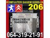 Slika 1 -  KOMPJUTER SAGEM S2000-2A Pežo 206 1,4 Peugeot Citroen - MojAuto