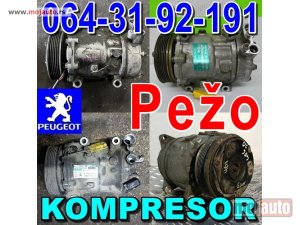 Glavna slika -  KOMPRESOR KLIME Pežo 407 607 807 307 206 Partner 306 Peugeot - MojAuto