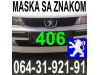 Slika 3 -  MASKA sa ZNAKOM Pežo 406 306 206 605 405 309 205 Peugeot - MojAuto