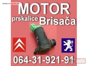 Glavna slika -  Motor PUMPA Prskalica Brisača Pežo Citroen Peugeot - MojAuto