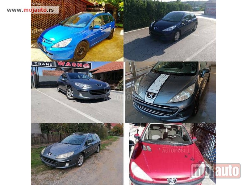 Glavna slika -  Delovi za Peugeot 206, 207, 307, 407 - MojAuto