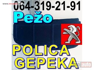 Glavna slika -  Zadnja POLICA GEPEKA Pežo 206 207 306 307 406 106 Peugeot - MojAuto