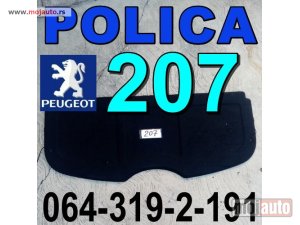 Glavna slika -  Zadnja POLICA Gepeka Pežo 207 Peugeot - MojAuto