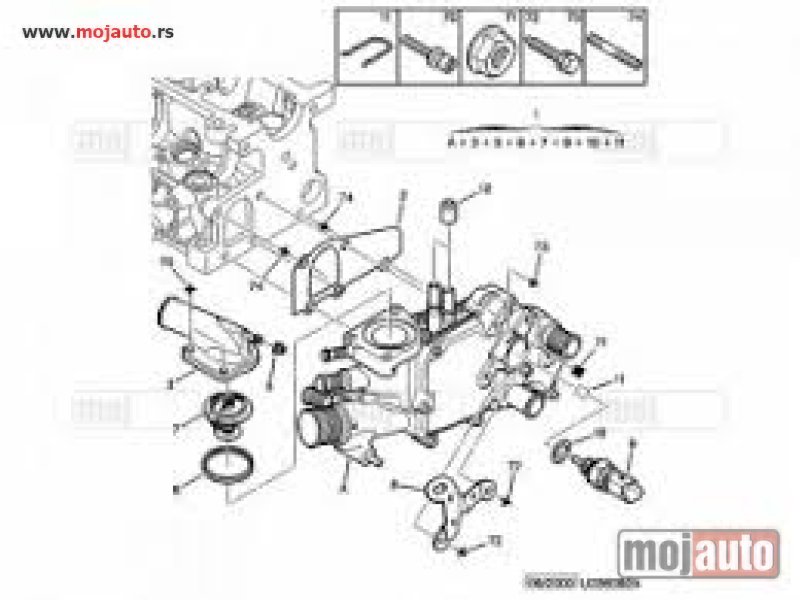 Glavna slika -  Pezo Expert 2.0HDI Racva Na Bloku Motora 02- NOVO - MojAuto