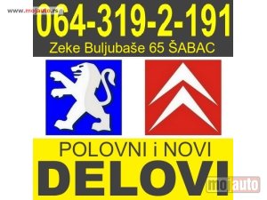 Glavna slika -  Pezo DELOVI Peugeot Citroen - MojAuto