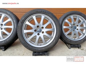 Glavna slika -  Alu Felne VW Passat Orig. 5x112 17"Gume 225 45 17 Letnje 7mm - MojAuto