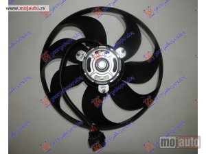 Glavna slika -  VENTILATOR HLADNJAKA (MOTOR+ELISA) (345mm) (250/60w) (3 PIN) Vw polo 02-05 -dostupno - MojAuto