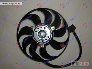 Glavna slika -  VENTILATOR HLADNJAKA (MOTOR+ELISA) (290mm) (220/60w) (9 PERAJA) (3 PIN) Vw new beetle 98-11 -dostupno - MojAuto