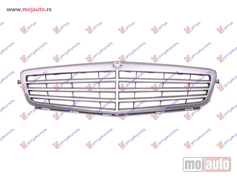 Glavna slika -  PVC MASKA HROM/SREBRNA (CLASSIC/ELEGANCE) Mercedes c class (w204) 07-11 -nedostupno - MojAuto