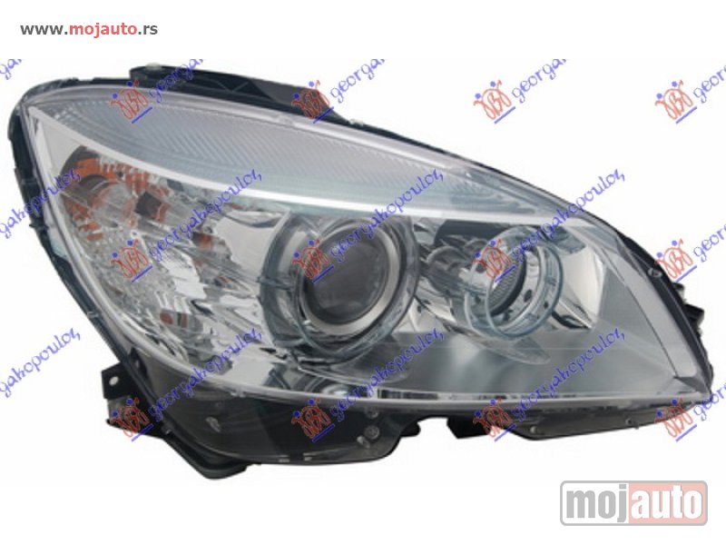 Glavna slika -  FAR XENON (TYC) Desno Mercedes c class (w204) 07-11 -dostupno - MojAuto