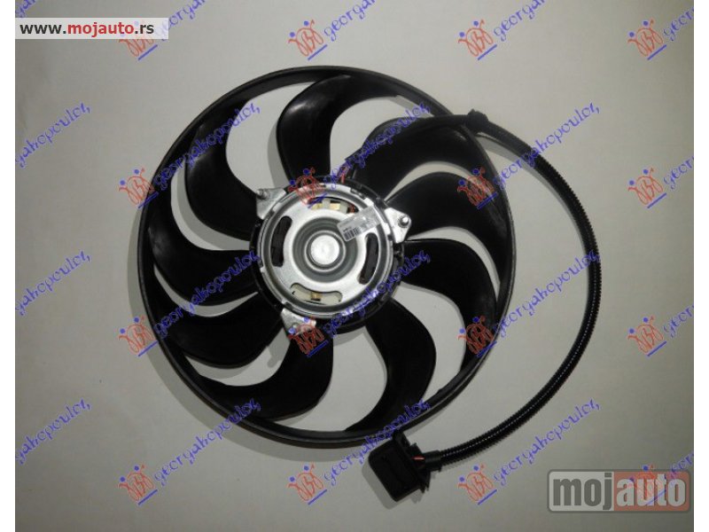 Glavna slika -  VENTILATOR HLADNJAKA (MOTOR+ELISA) (290mm) (2 PIN) Vw polo 02-05 -dostupno - MojAuto