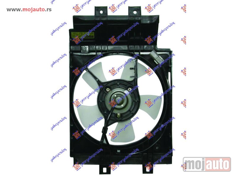 Glavna slika -  VENTILATOR KLIME KOMPLET (BENZIN) Nissan micra (k11) 00-02 -dostupno - MojAuto