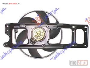 NOVI: delovi  VENTILATOR HLADNJAKA KOMPLET (BENZIN) (-AC) (30cm) Renault clio 98-01 -dostupno