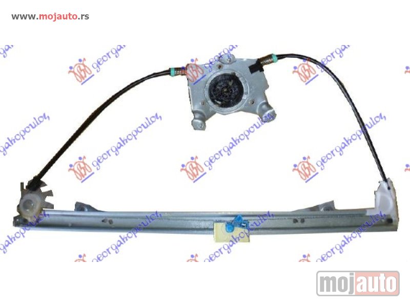 Glavna slika -  PODIZAC PREDNJEG PROZORA ELEKTRICNI (BEZ MOTORA) 5 VRATA Desno Renault clio 98-01 -dostupno - MojAuto