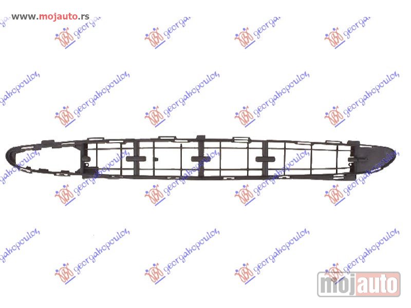 Glavna slika -  RESETKA PREDNJEG BRANIKA 01- (ELEGANCE/AVANTGARDE) Mercedes a class (w168) 98-04 -dostupno - MojAuto