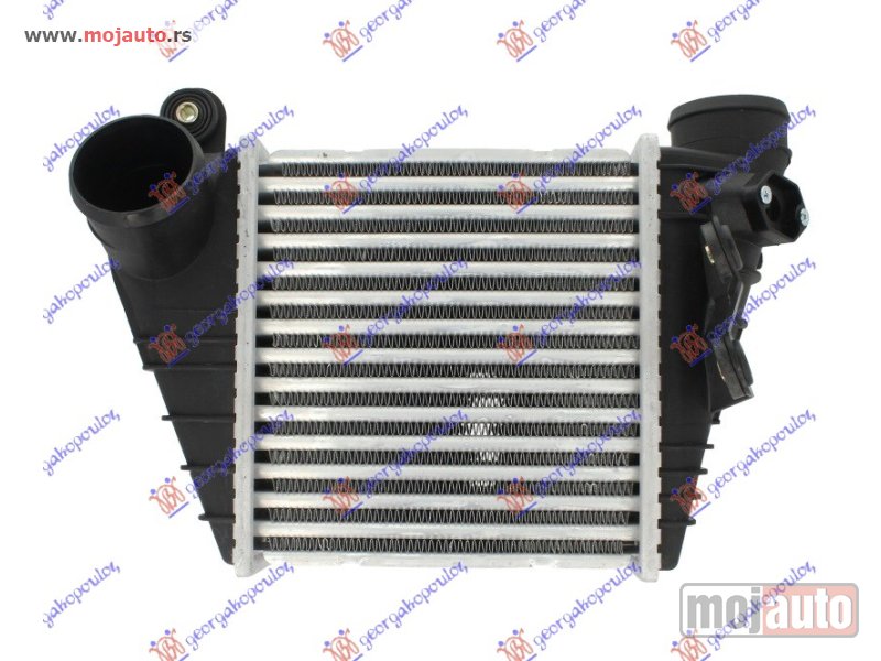 Glavna slika -  HLADNJAK INTERKULERA BENZIN/DIZEL (18.3x19x6.5) 12mm Skoda octavia 4 97-10 -dostupno - MojAuto