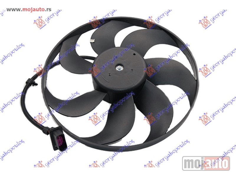 Glavna slika -  VENTILATOR (MOTOR+ELISA) (345mm) Vw new beetle 98-11 -dostupno - MojAuto