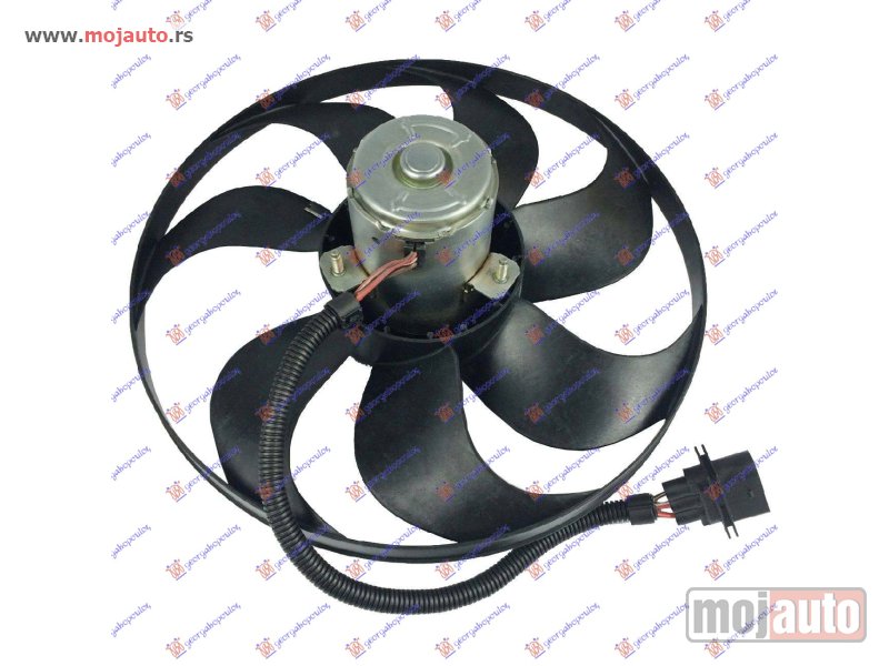 Glavna slika -  VENTILATOR (MOTOR+ELISA) (BENZIN/DIZEl) (+AC) Vw lupo 98-05 -dostupno - MojAuto