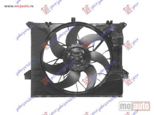 NOVI: delovi  VENTILATOR KOMPLET (BENZIN/DIZEL) (480mm) (600W) Mercedes ml (w164) 05-11 -dostupno