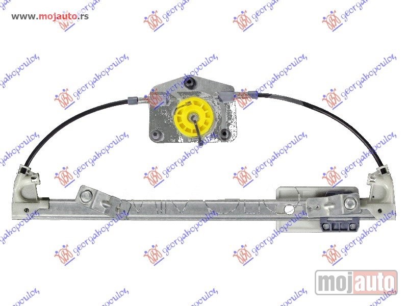 Glavna slika -  PODIZAC ZADNJEG PROZORA ELEKTRICNI (BEZ MOTORA) (A KVALITET) Desno Skoda octavia 5 04-08 -dostupno - MojAuto