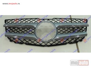 Glavna slika -  PVC MASKA KOMPLET HROM/CRNA Mercedes glk (x204) 12-15 -dostupno - MojAuto