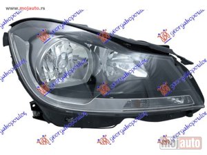 Glavna slika -  FAR ELEKTRICNI ANTRACIT (TYC) Desno Mercedes c class (w204) 11-14 -dostupno - MojAuto