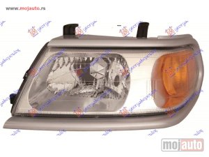 NOVI: delovi  FAR (SIVI OKVIR) (DEPO) Levo Mitsubishi pajero sport 00-06 -dostupno