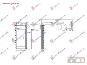 Glavna slika -  GREJAC KABINE (285x114x26) (NISSENS) Land rover discovery 05-14 -dostupno - MojAuto