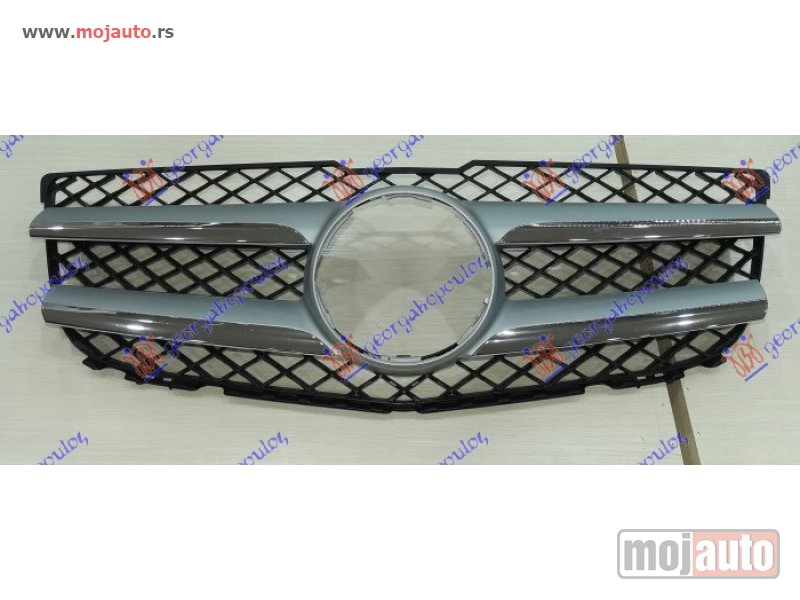 Glavna slika -  PVC MASKA KOMPLET HROM/CRNA Mercedes glk (x204) 12-15 -dostupno - MojAuto