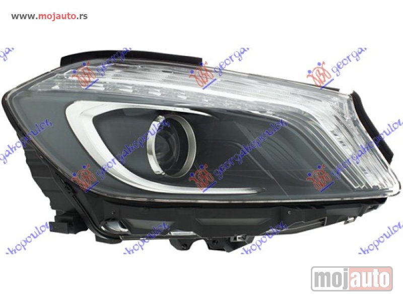 Glavna slika -  FAR Bi-XENON SA LED DNEVNIM SVETLOM (HELLA) Desno Mercedes a class (w176) 12-15 -dostupno - MojAuto