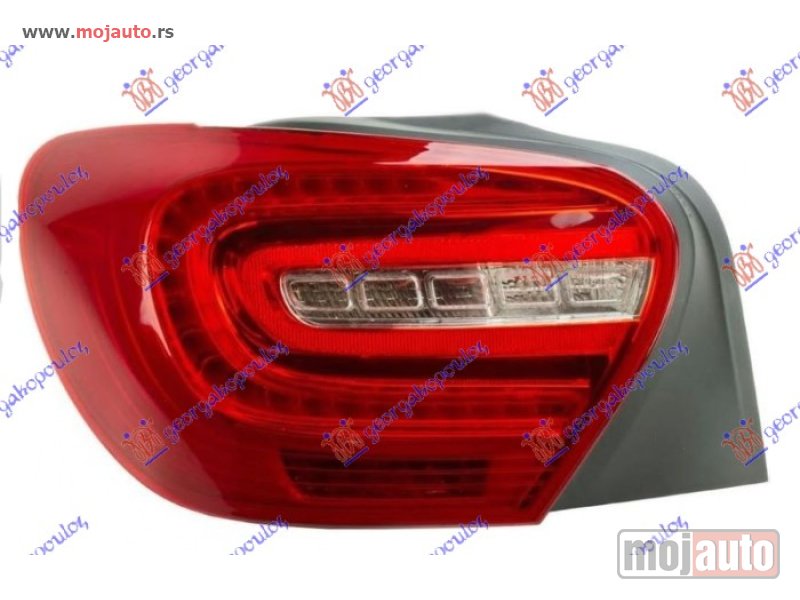 Glavna slika -  STOP LAMPA (DUGULJASTI KONEKTOR) (LED) (DEPO) Levo Mercedes a class (w176) 12-15 -dostupno - MojAuto