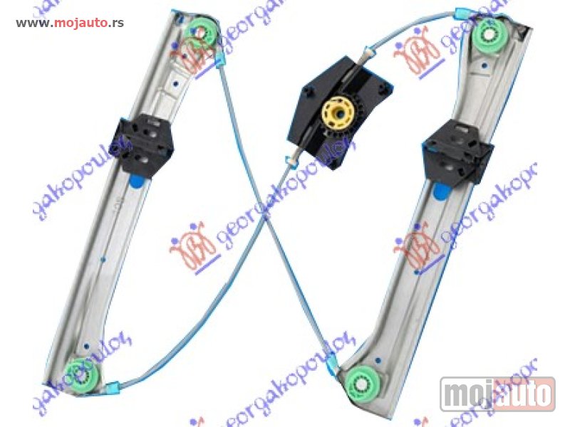 Glavna slika -  PODIZAC PREDNJEG PROZORA ELEKTRICNI (BEZ MOTORA) Levo Mercedes s class (w221) 05-13 -dostupno - MojAuto