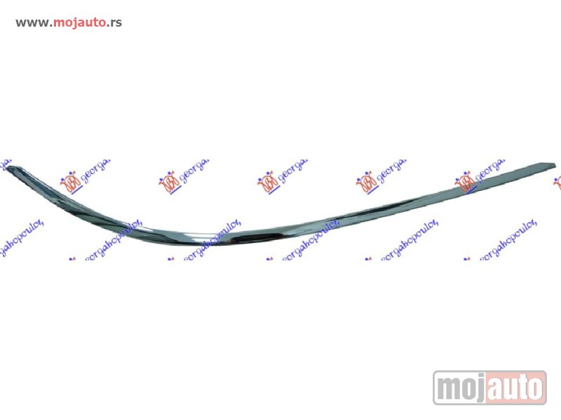 Glavna slika -  LAJSNA PREDNJEG BRANIKA HROM Desno Mercedes c class (w204) 11-14 -dostupno - MojAuto