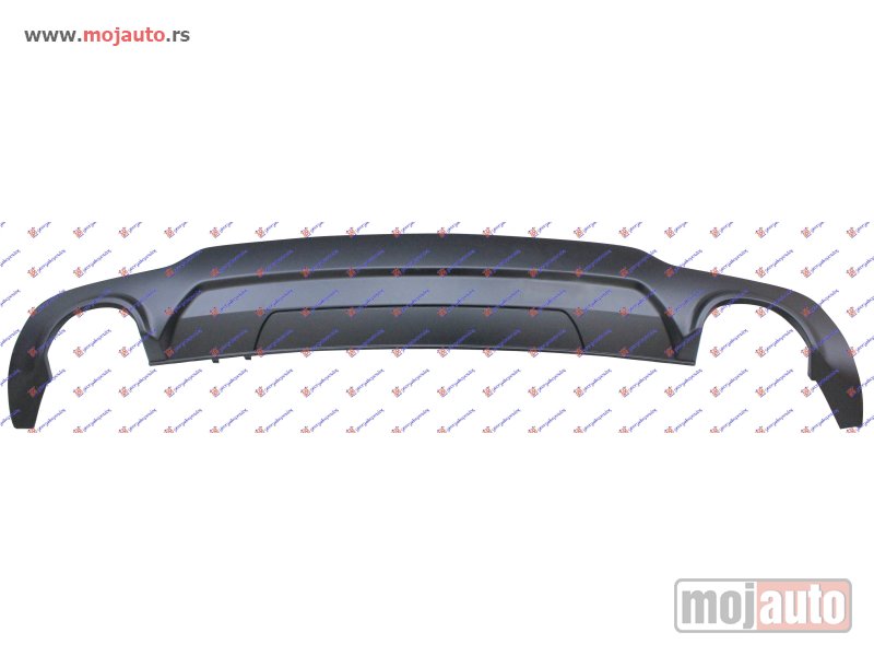 Glavna slika -  SPOJLER ZADNJEG BRANIKA (2 OTVORA ZA CEVI AUSPUHA) (AMG-LINE) Mercedes c class (w204) 11-14 -dostupno - MojAuto