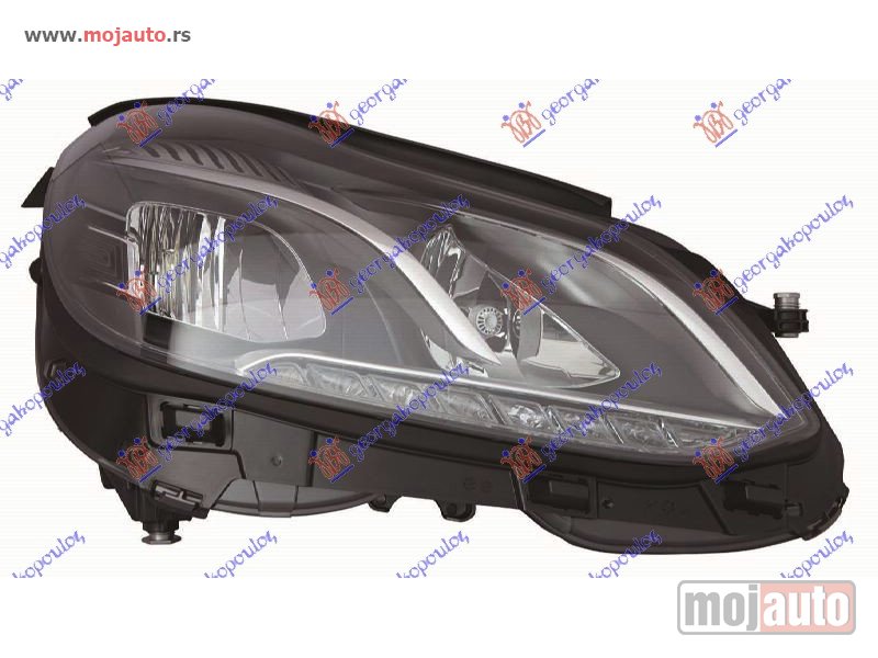 Glavna slika -  FAR ELEKTRICNI SA LED DNEVNIM SVETLOM (DEPO) Desno Mercedes e class (w212) 13-16 -dostupno - MojAuto