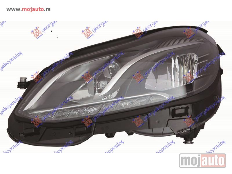 Glavna slika -  FAR ELEKTRICNI SA LED DNEVNIM SVETLOM (DEPO) Levo Mercedes e class (w212) 13-16 -dostupno - MojAuto