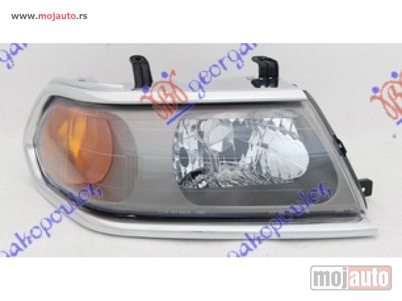 Glavna slika -  FAR (HROM OKVIR) (TYC) Desno Mitsubishi pajero sport 00-06 -dostupno - MojAuto