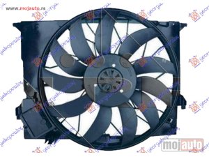 NOVI: delovi  VENTILATOR KOMPLET (6.2 BENZIN) 07- (530mm) (850W) (4 PIN) Mercedes cls (w219) coupe 04-08 -dostupno