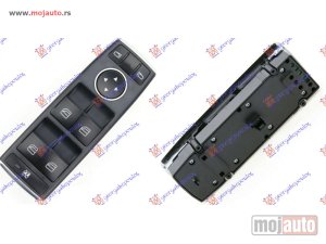 NOVI: delovi  PREKIDAC U PREDNJIM VRATIMA (4 TASTERA) (3 PIN) Levo Mercedes e class (w207) coupe/cabrio 09-13 -dostupno