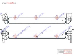 Glavna slika -  HLADNJAK INTERKULERA 1.2/1.4/1.6/1.9 TDi DIZEL (640x82x64) Skoda fabia 10-14 -dostupno - MojAuto