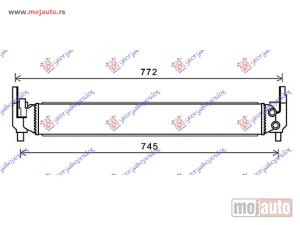 Glavna slika -  HLADNJAK MOTORA DODATNI 1.2/1.4 BENZIN (646x86x56) Skoda fabia 10-14 -nedostupno - MojAuto