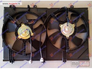 NOVI: delovi  VENTILATOR (DUPLI) KOMPLET (BENZIN) Mitsubishi lancer sportback 08- -dostupno