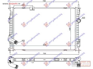 NOVI: delovi  HLADNJAK MOTORA 1.6 DCi (62.8x42.8x32) Nissan qashqai 10-13 -dostupno